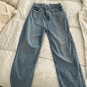 Abercrombie High Waist Curve Love Denim Jeans